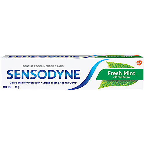 Sensodyne Sensitive Fresh Mint Toothpaste 75G - Previous variant