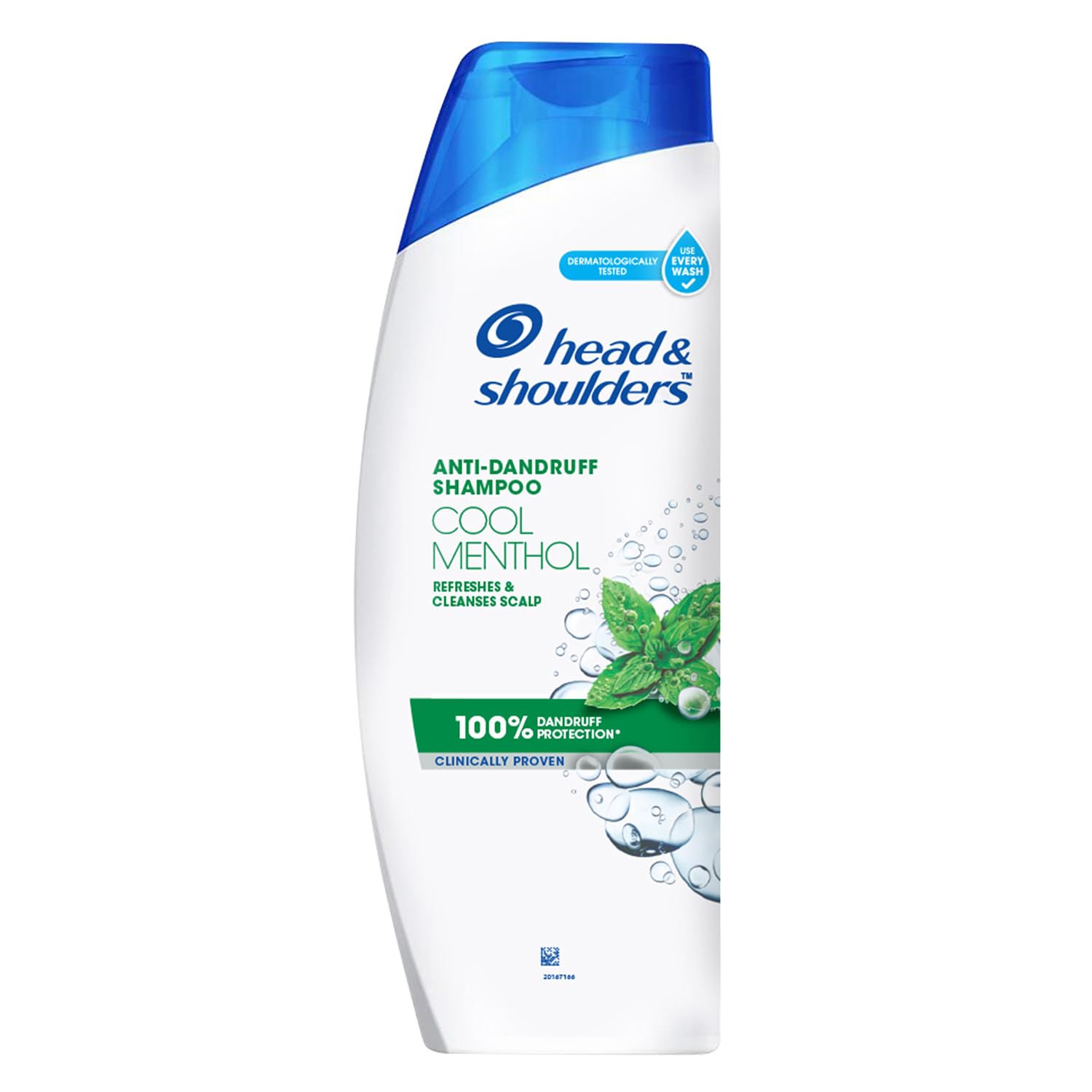 Head & Shoulders Cool Menthol Anti-Dandruff Shampoo - Cools & Energizes Scalp, Upto 100% Dandruff Fr