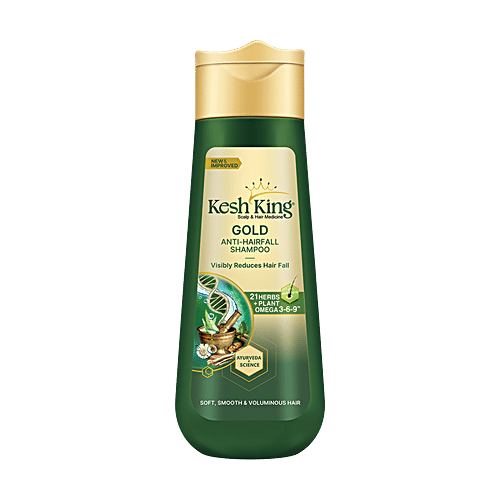 Kesh King Anti-Hairfall Shampoo - Scalp & Hair Medicine, Nourishes Deeply, 200 ml