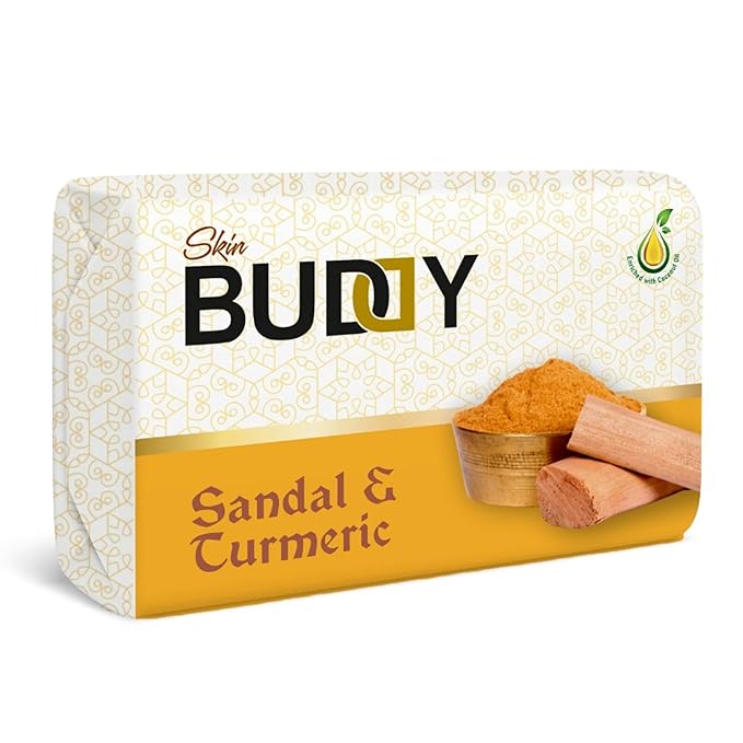 BUDDY SKIN SOAP SANDAL & CURMERIC (100*5)
