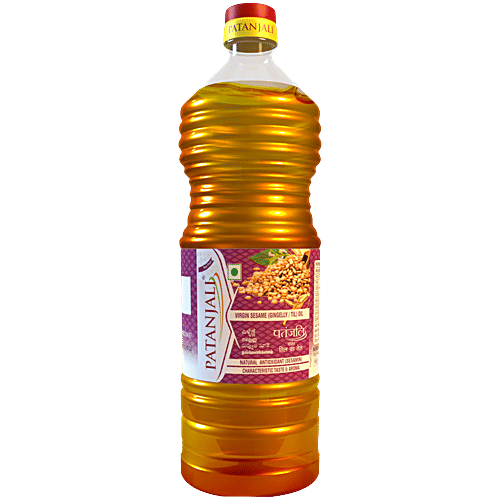 Patanjali Virgin Sesame Oil, 500 ml Bottle - Previous variant