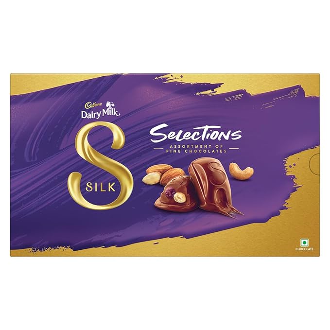 Cadbury Dairy Milk Silk Selections Assorted Chocolate Gift Pack 158g