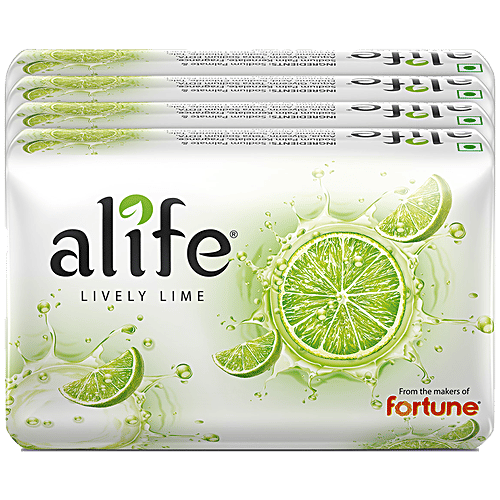 Alife Soap - Lively Lime, 100 g (Pack of 5)