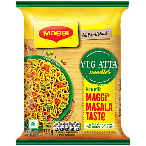 MAGGI VEG ATTA NOODLES NUTRI LICIOUS 55G