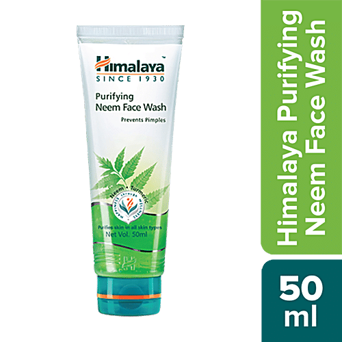 Himalaya Purifying Neem Face Wash, 50 ml