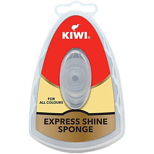 Kiwi Express Shine Sponge - For ALL Colours, 5 ml